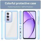 For OPPO A3 Energy Colorful Series Acrylic Hybrid TPU Phone Case(Blue) - 2