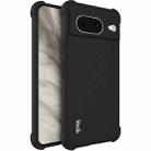 For Google Pixel 8 imak All-inclusive Shockproof Airbag TPU Case(Matte Black) - 1