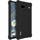 For Google Pixel 7a imak All-inclusive Shockproof Airbag TPU Case(Matte Black) - 1