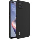 For OPPO A92s IMAK UC-1 Series Shockproof Frosted TPU Protective Case(Black) - 1