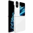 For OPPO Find N2 Flip 5G IMAK JS-2 Series Colorful PC Case(White) - 1