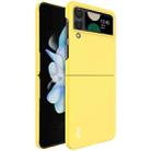 For Samsung Galaxy Z Flip4 5G IMAK JS-2 Series Colorful PC Case(Yellow) - 1