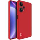 For Xiaomi Redmi Note 12 Turbo 5G/Poco F5 5G IMAK UC-4 Series Straight Edge TPU Soft Phone Case(Red) - 1