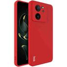 For Xiaomi Redmi K60 Ultra 5G IMAK UC-4 Series Straight Edge TPU Soft Phone Case(Red) - 1