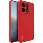 For Xiaomi Redmi K70 5G/K70 Pro 5G IMAK UC-4 Series Straight Edge TPU Soft Phone Case(Red) - 1