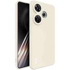 For Xiaomi Redmi Turbo 3 5G / Poco F6 5G IMAK UC-4 Series Straight Edge TPU Soft Phone Case(White) - 1