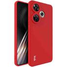 For Xiaomi Redmi Turbo 3 5G / Poco F6 5G IMAK UC-4 Series Straight Edge TPU Soft Phone Case(Red) - 1