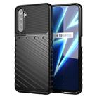 For OPPO Realme 6 Pro Thunderbolt Shockproof TPU Soft Case(Black) - 1