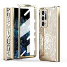 For OPPO Find N Mechanical Legend Integrated Electroplating All-inclusive Phone Case(Champagne Gold) - 1