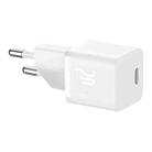 Baseus GaN5 20W USB-C / Type-C GaN Fast Charger, EU Plug(White) - 1