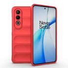 For OnePlus Nord CE4 5G Global Magic Shield TPU + Flannel Phone Case(Red) - 1