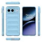 For OnePlus Nord 4 5G Global Magic Shield TPU + Flannel Phone Case(Light Blue) - 3