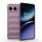 For OnePlus Nord 4 5G Global Magic Shield TPU + Flannel Phone Case(Purple) - 1