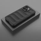 For OnePlus 13T 5G Magic Shield TPU + Flannel Phone Case(Black) - 2