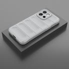For OnePlus 13T 5G Magic Shield TPU + Flannel Phone Case(Grey) - 2