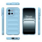 For OnePlus 13T 5G Magic Shield TPU + Flannel Phone Case(Light Blue) - 3