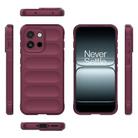 For OnePlus 13T 5G Magic Shield TPU + Flannel Phone Case(Wine Red) - 3