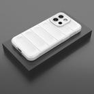 For OnePlus 13T 5G Magic Shield TPU + Flannel Phone Case(White) - 2