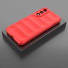 For OnePlus Ace 5 Ultra 5G / Nord CE5 Magic Shield TPU + Flannel Phone Case(Red) - 2
