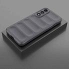 For OnePlus Ace 5 Ultra 5G / Nord CE5 Magic Shield TPU + Flannel Phone Case(Dark Grey) - 2