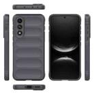 For OnePlus Ace 5 Ultra 5G / Nord CE5 Magic Shield TPU + Flannel Phone Case(Dark Grey) - 3