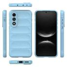 For OnePlus Ace 5 Ultra 5G / Nord CE5 Magic Shield TPU + Flannel Phone Case(Light Blue) - 3