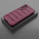 For OnePlus Ace 5 Ultra 5G / Nord CE5 Magic Shield TPU + Flannel Phone Case(Wine Red) - 2