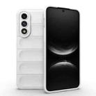 For OnePlus Ace 5 Ultra 5G / Nord CE5 Magic Shield TPU + Flannel Phone Case(White) - 1