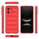 For OnePlus Ace 5 Racing / Nord 5 Magic Shield TPU + Flannel Phone Case(Red) - 3