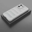 For OnePlus Ace 5 Racing / Nord 5 Magic Shield TPU + Flannel Phone Case(Grey) - 2