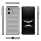 For OnePlus Ace 5 Racing / Nord 5 Magic Shield TPU + Flannel Phone Case(Grey) - 3
