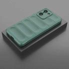 For OnePlus Ace 5 Racing / Nord 5 Magic Shield TPU + Flannel Phone Case(Dark Green) - 2