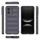 For OnePlus Ace 5 Racing / Nord 5 Magic Shield TPU + Flannel Phone Case(Dark Grey) - 3