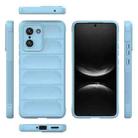 For OnePlus Ace 5 Racing / Nord 5 Magic Shield TPU + Flannel Phone Case(Light Blue) - 3
