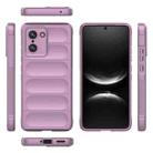 For OnePlus Ace 5 Racing / Nord 5 Magic Shield TPU + Flannel Phone Case(Purple) - 3