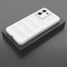 For OnePlus Ace 5 Racing / Nord 5 Magic Shield TPU + Flannel Phone Case(White) - 2