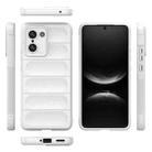 For OnePlus Ace 5 Racing / Nord 5 Magic Shield TPU + Flannel Phone Case(White) - 3