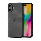 For iPhone 16 Plus DUX DUCIS Aimo Series  Frosted Feel Phone Case(Black) - 1