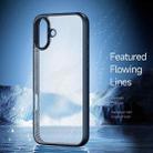 For iPhone 16 DUX DUCIS Aimo Series  Frosted Feel Phone Case(Black) - 2