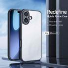 For iPhone 17 DUX DUCIS Aimo Series  Frosted Feel Phone Case(Black) - 2