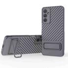 For Samsung Galaxy M54 Wavy Texture TPU Phone Case with Lens Film(Grey) - 1