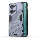 For OnePlus Ace 2V Punk Armor 2 in 1 PC + TPU Phone Case with Holder(Grey) - 1