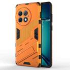 For OnePlus Ace 2 Pro Punk Armor 2 in 1 PC + TPU Phone Case with Holder(Orange) - 1