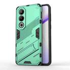 For OnePlus Ace 3V Punk Armor 2 in 1 PC + TPU Phone Case with Holder(Green) - 1