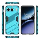 For OnePlus Nord 4 5G Global Punk Armor 2 in 1 PC + TPU Phone Case with Holder(Blue) - 3