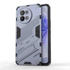 For vivo S18E 5G Punk Armor 2 in 1 PC + TPU Phone Case with Holder(Grey) - 1