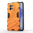 For vivo S18E 5G Punk Armor 2 in 1 PC + TPU Phone Case with Holder(Orange) - 1