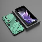 For vivo V50 5G Global Punk Armor 2 in 1 PC + TPU Phone Case with Holder(Green) - 2