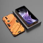 For vivo V50 5G Global Punk Armor 2 in 1 PC + TPU Phone Case with Holder(Orange) - 2