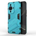 For Huawei nova 11 Pro 4G Punk Armor 2 in 1 PC + TPU Phone Case with Holder(Blue) - 1